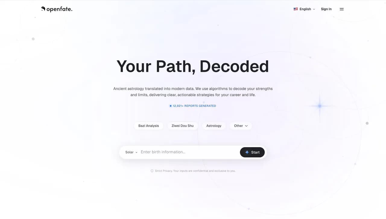 OpenFate AI