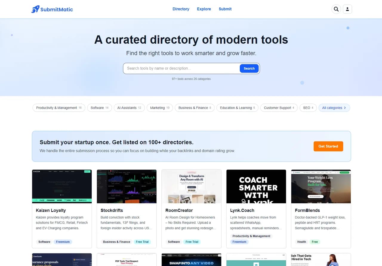 SubmitMatic Directory