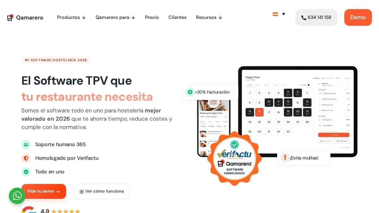 Qamarero Screenshot
