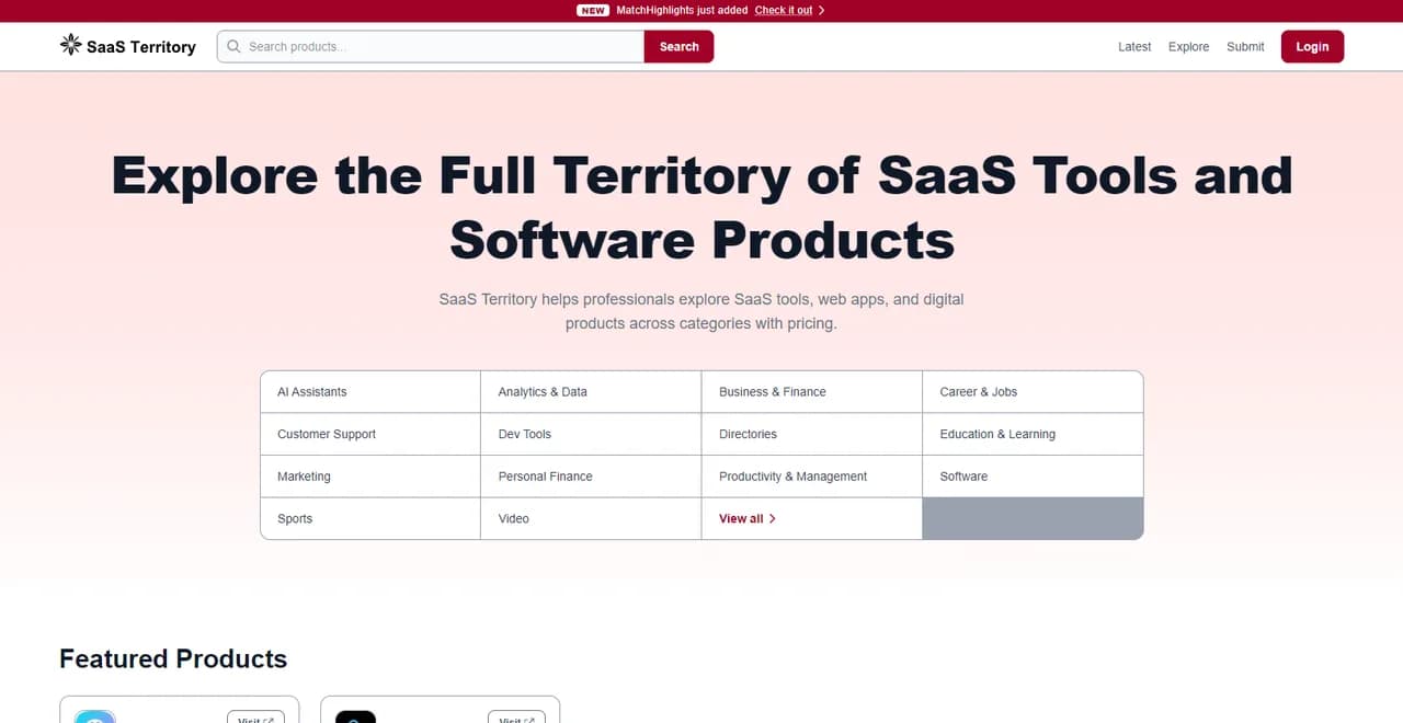 SaaS Territory