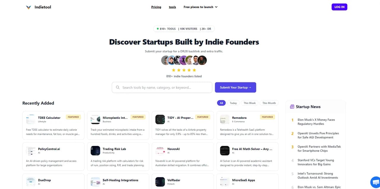IndieTool Screenshot