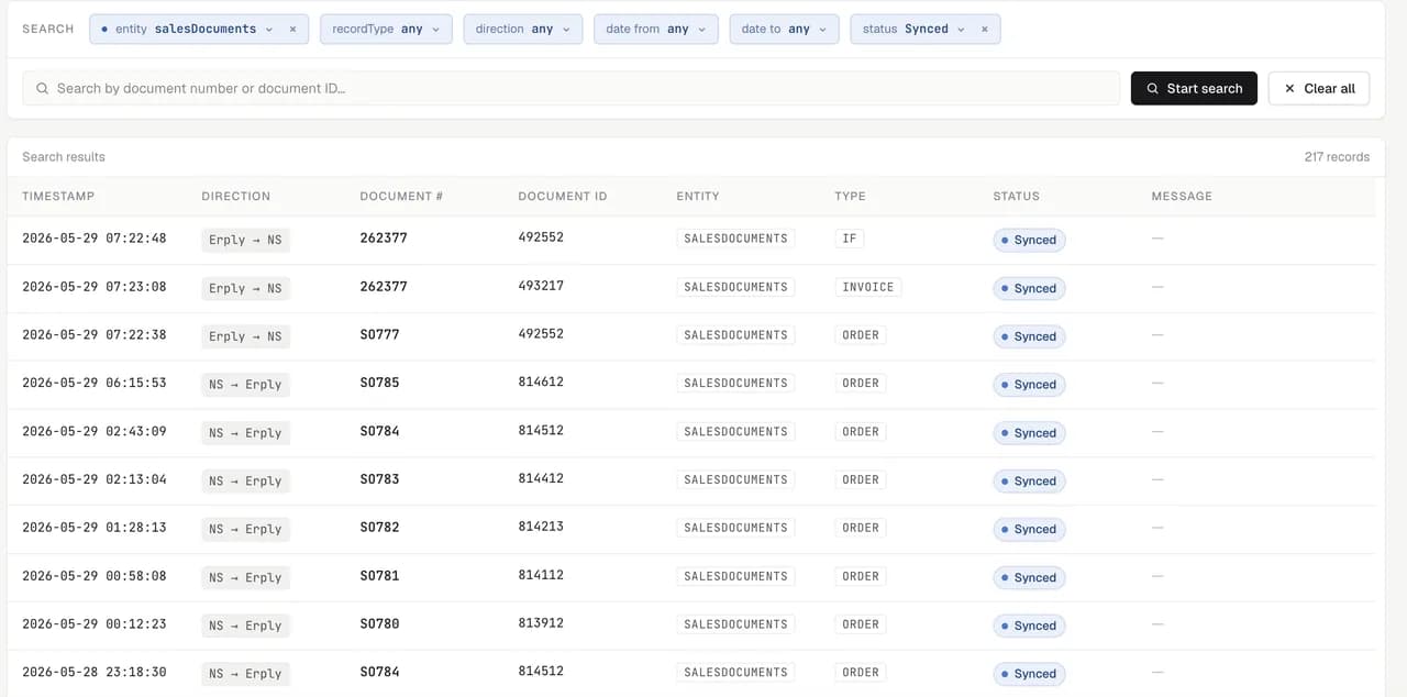NetSuite POS by Erply