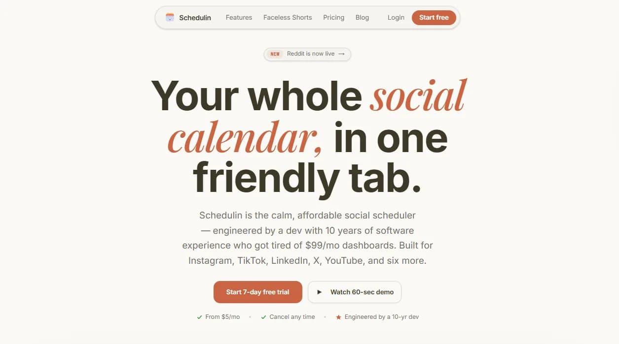 Schedulin Screenshot