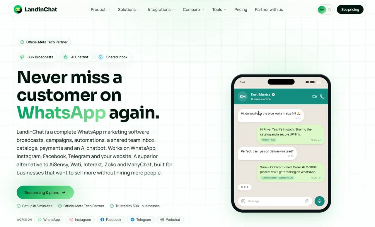 LandinChat