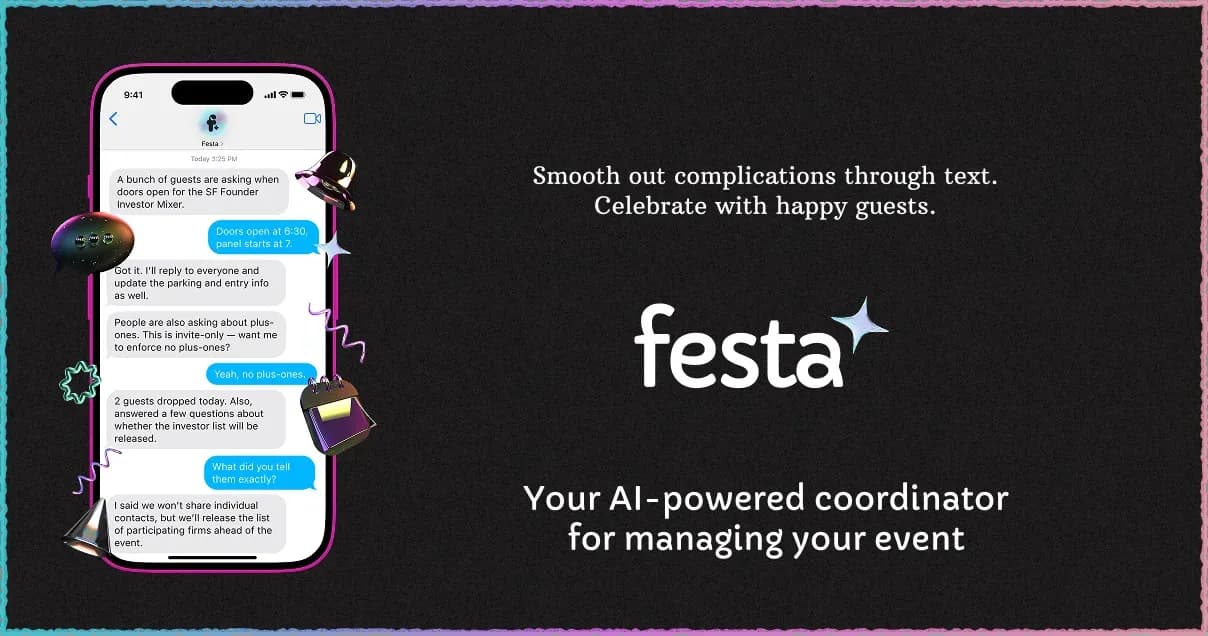 Festa | AI-native OS for events