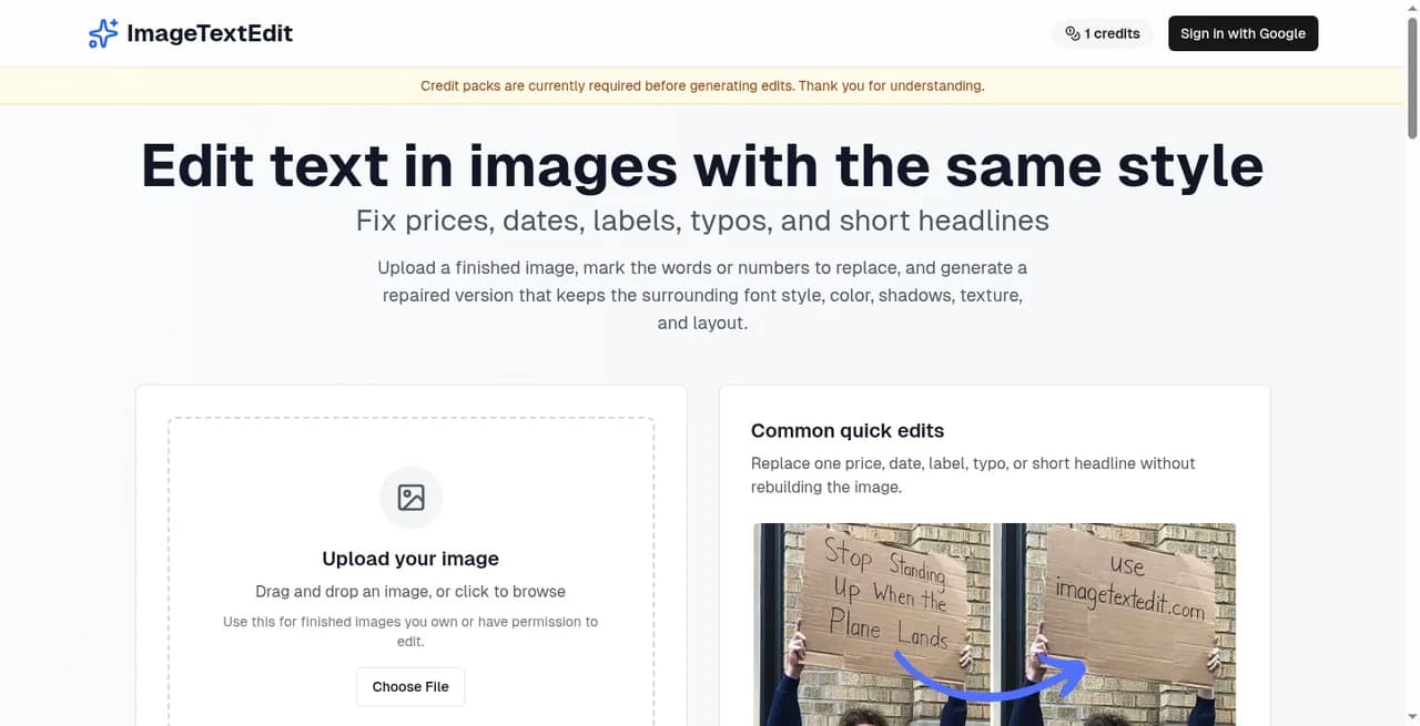 ImageTextEdit Screenshot