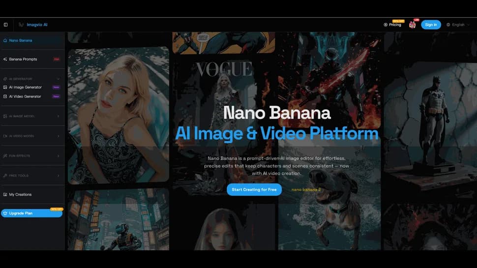 Imagvio AI Screenshot