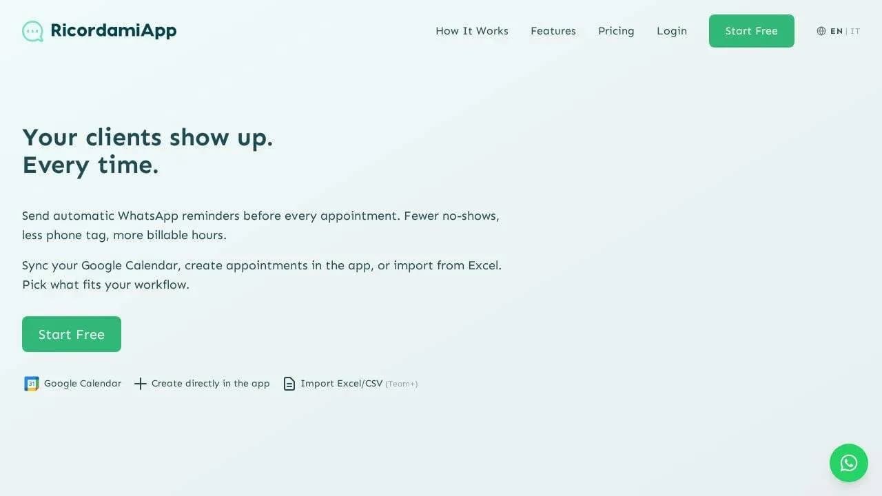 RicordamiApp Screenshot