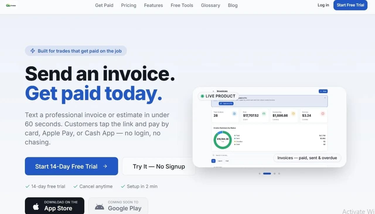 Glo Invoice