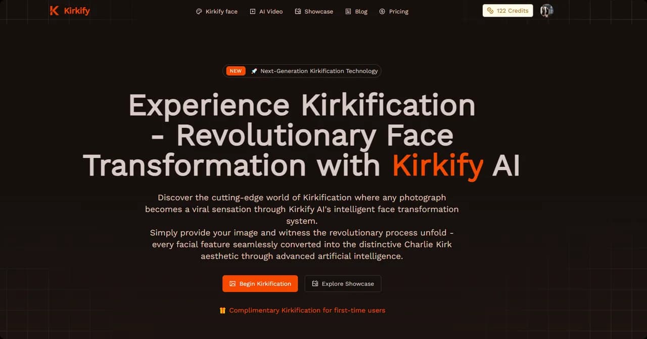 Kirkify Screenshot