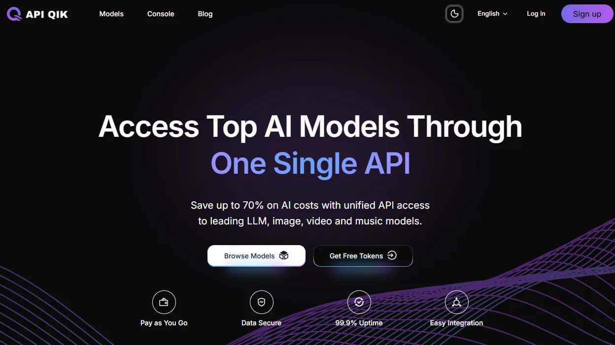 APIQIK Screenshot