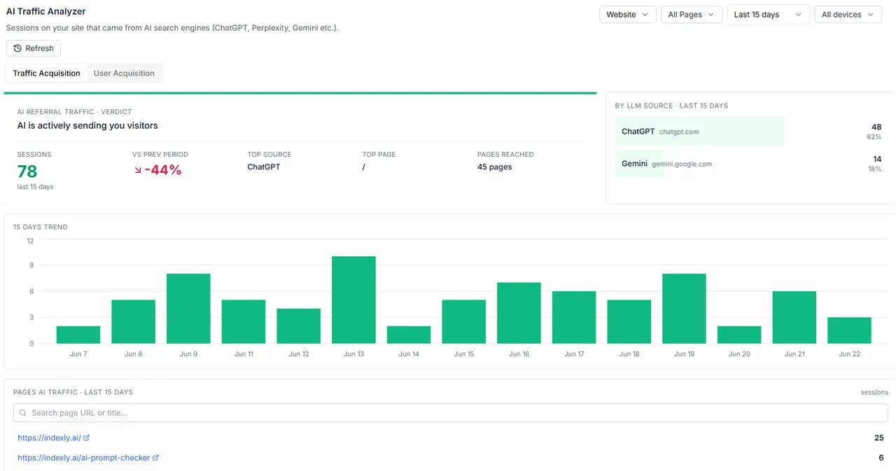 Indexly Screenshot