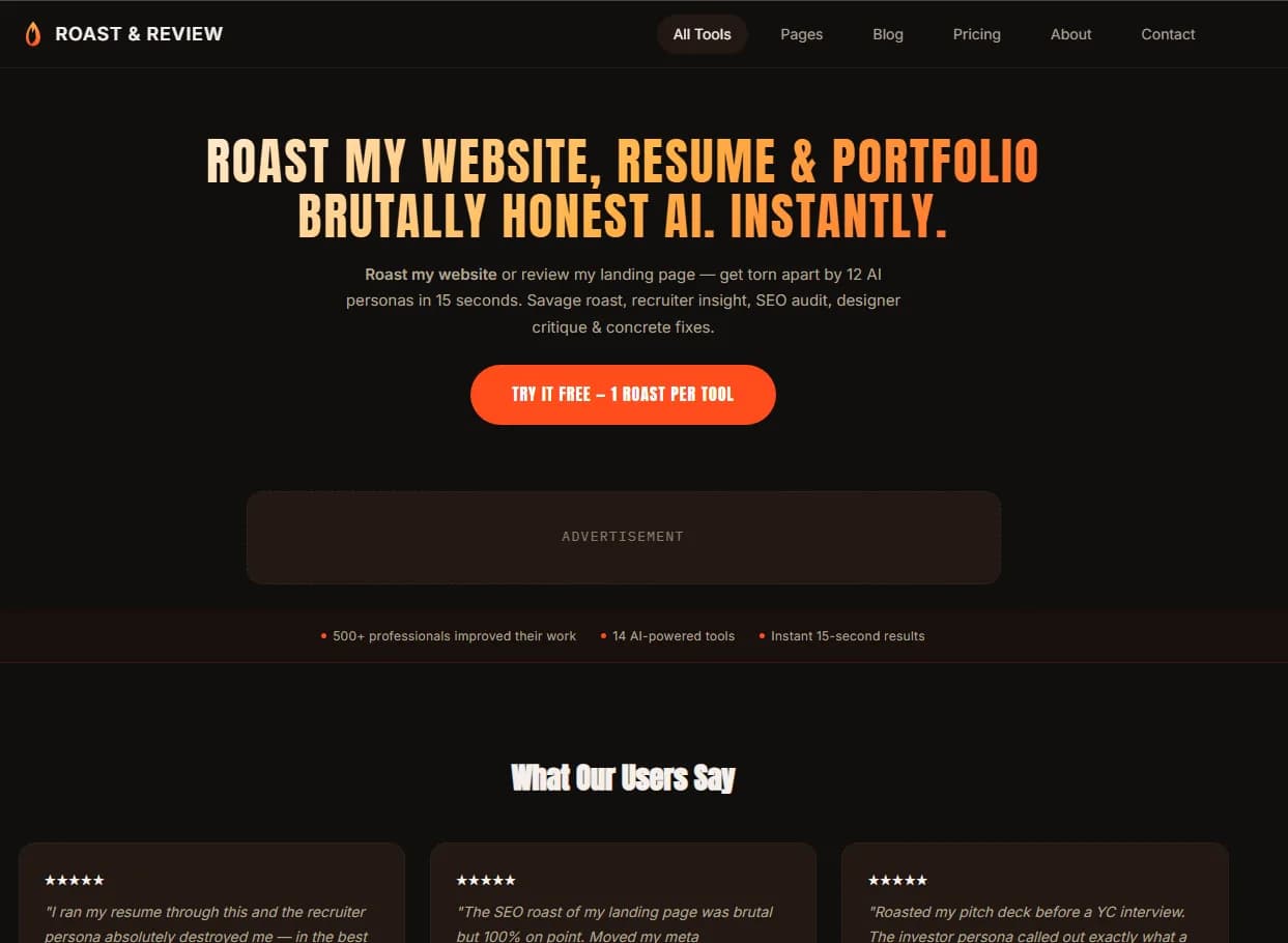 Roast & Review