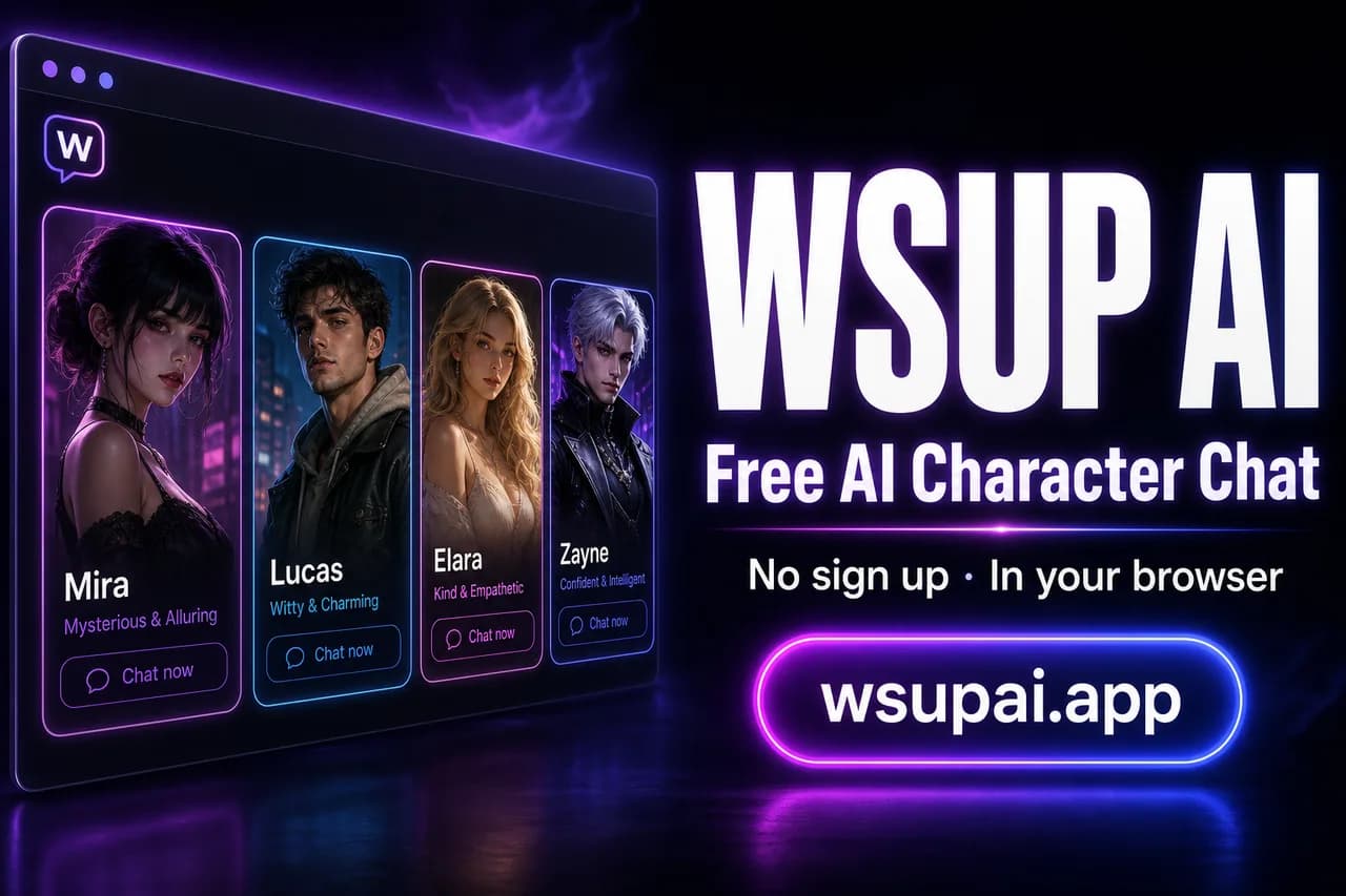 WSUP AI: Free AI Character Chat