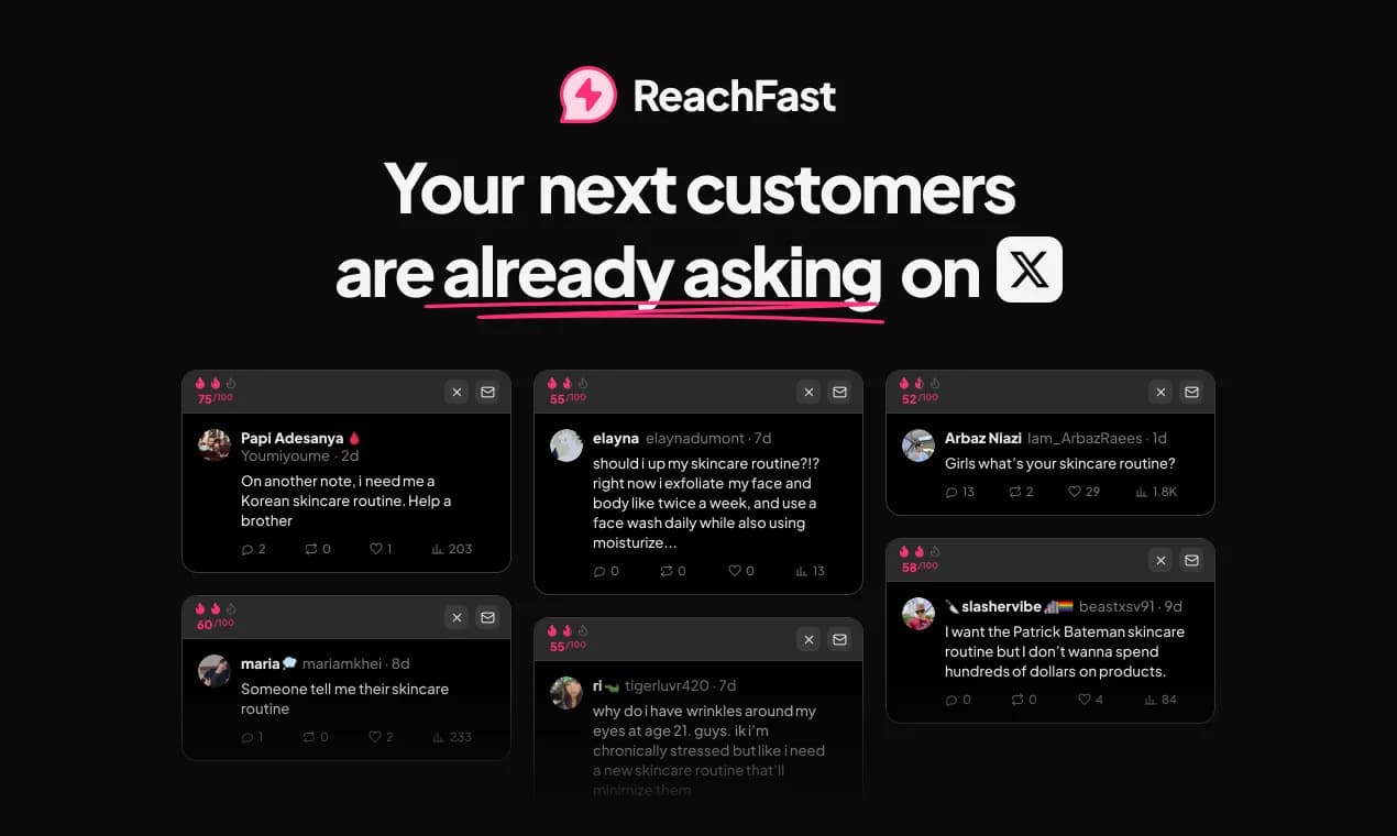 ReachFast Screenshot