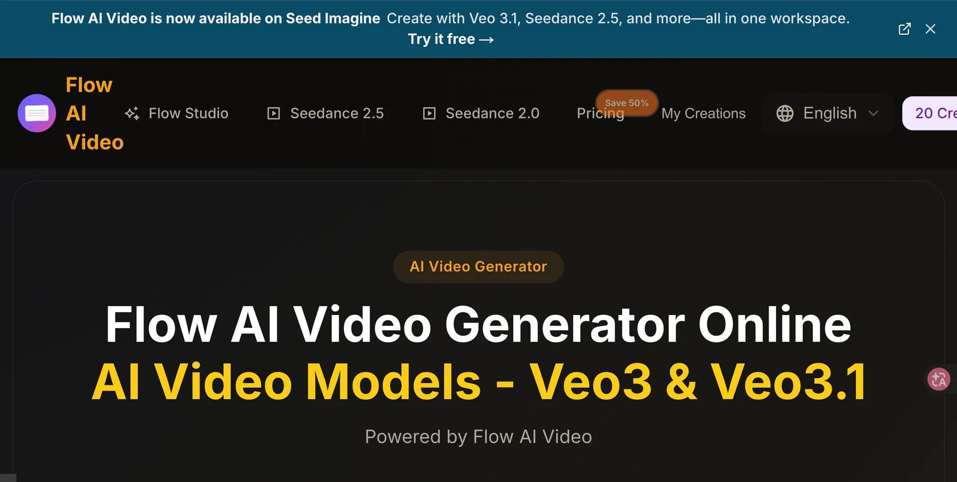 Flow AI Video Screenshot