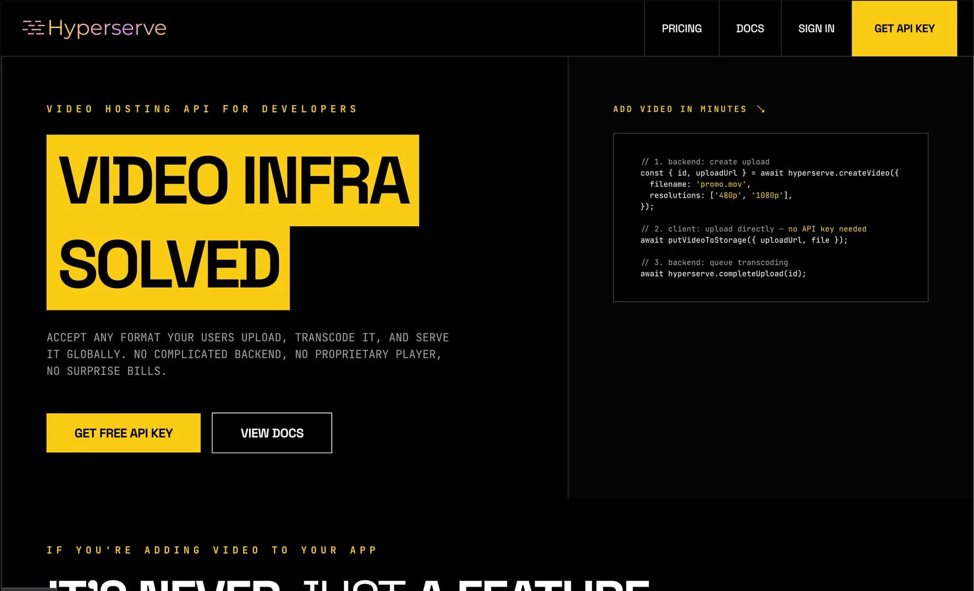 Hyperserve