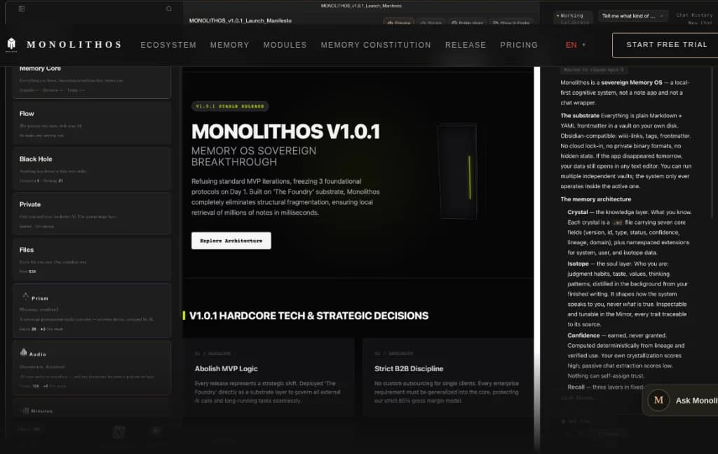 Monolithos Screenshot