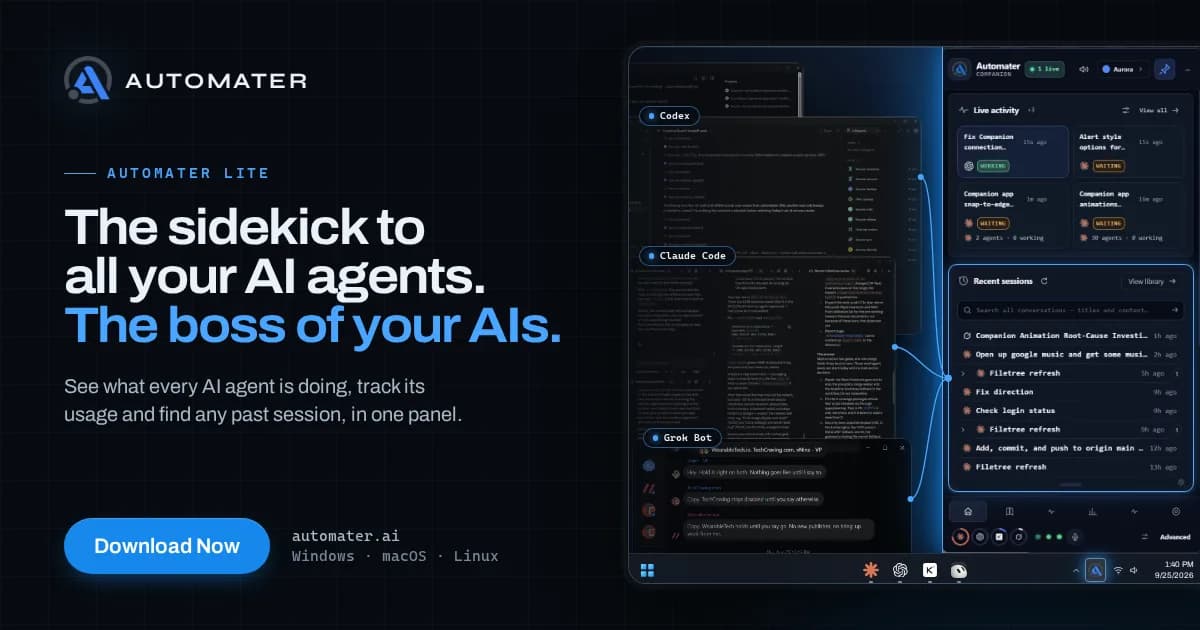 AUTOMATER.ai Screenshot