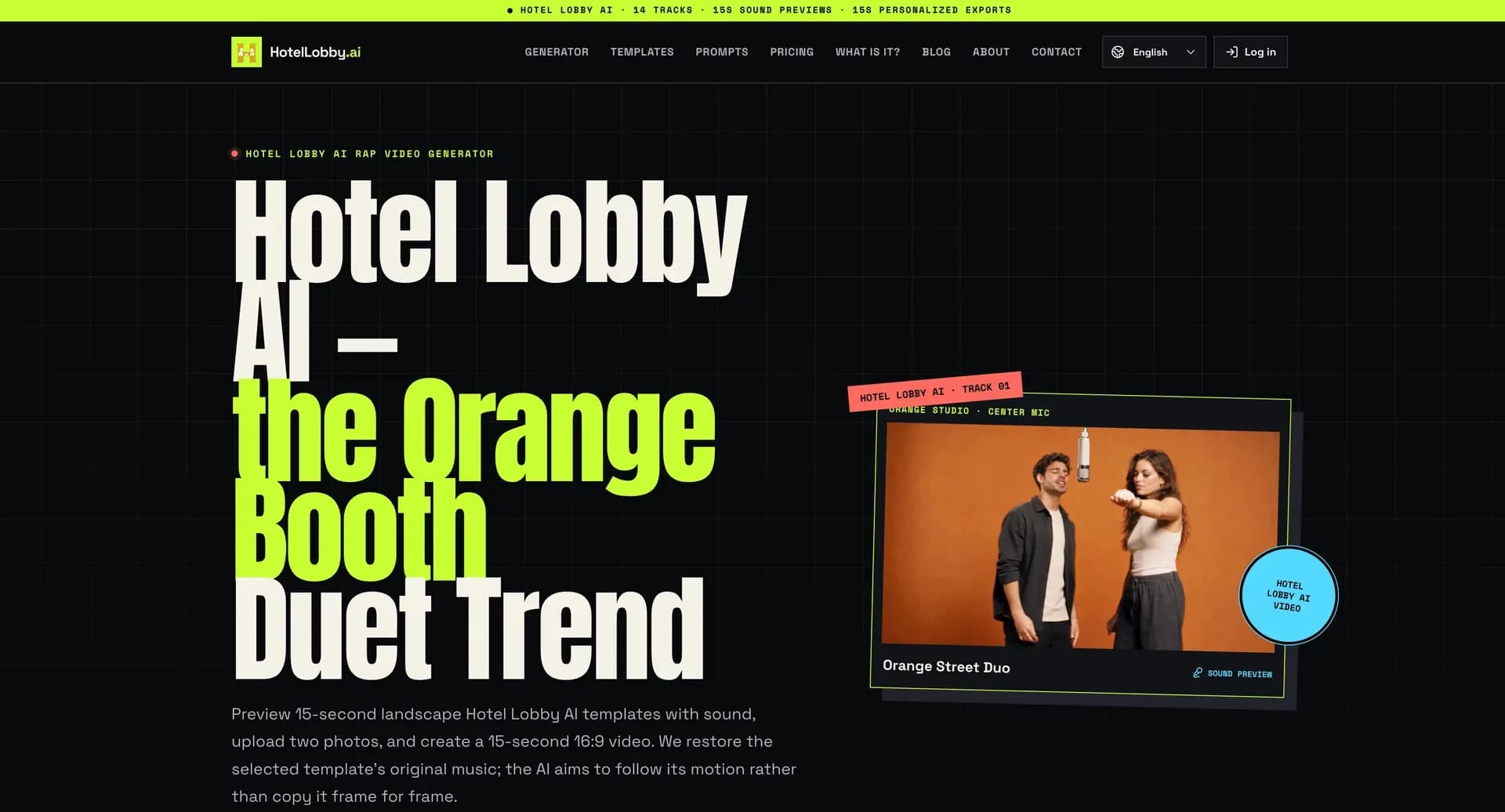 Hotel Lobby Screenshot