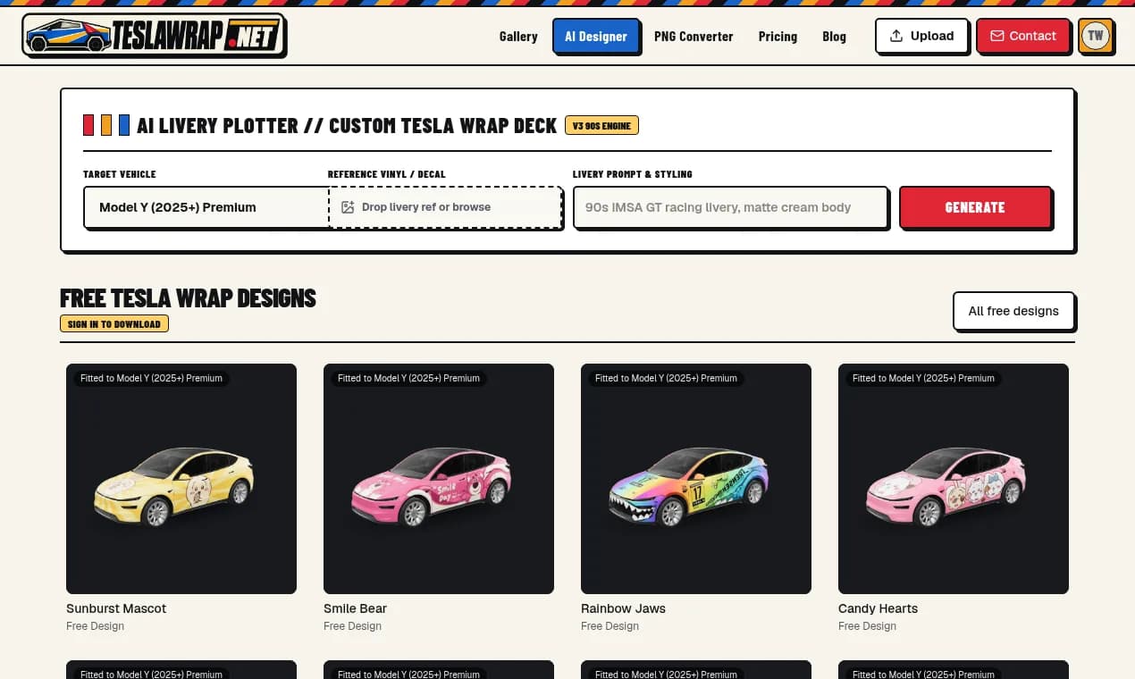 Tesla Wrap