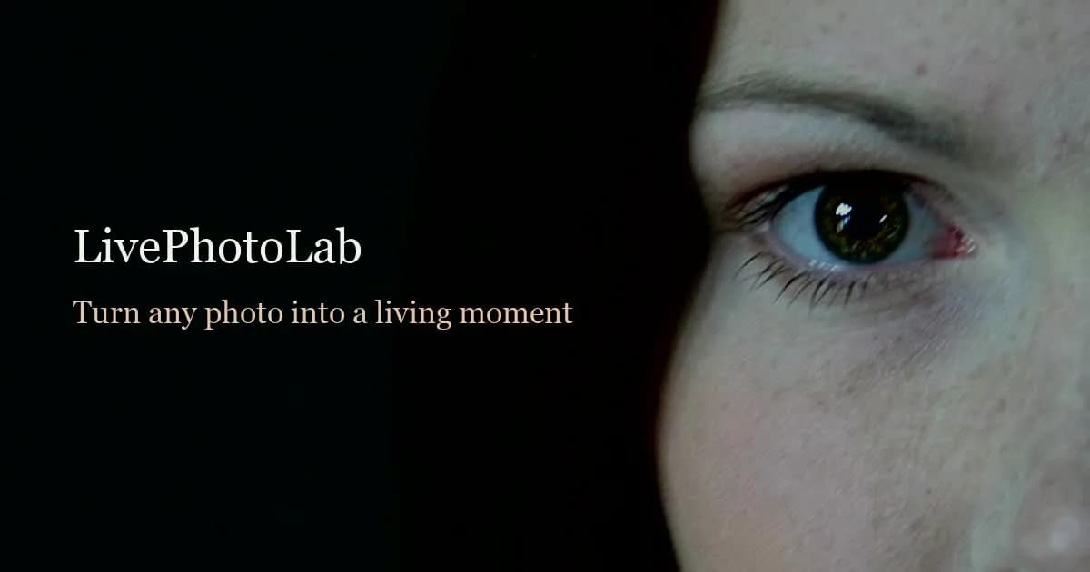 LivePhotoNow Screenshot