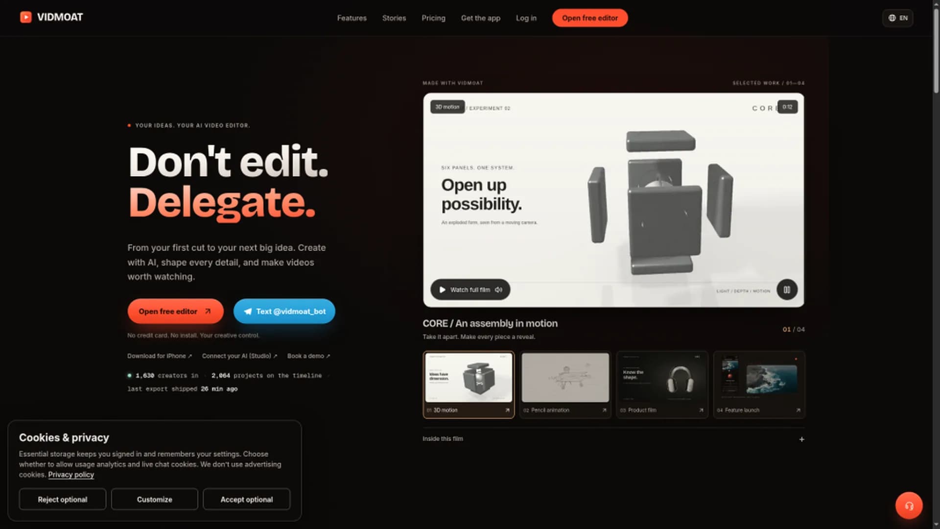Vidmoat Screenshot