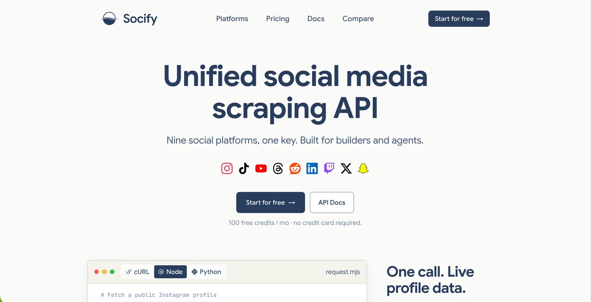 Socify Screenshot