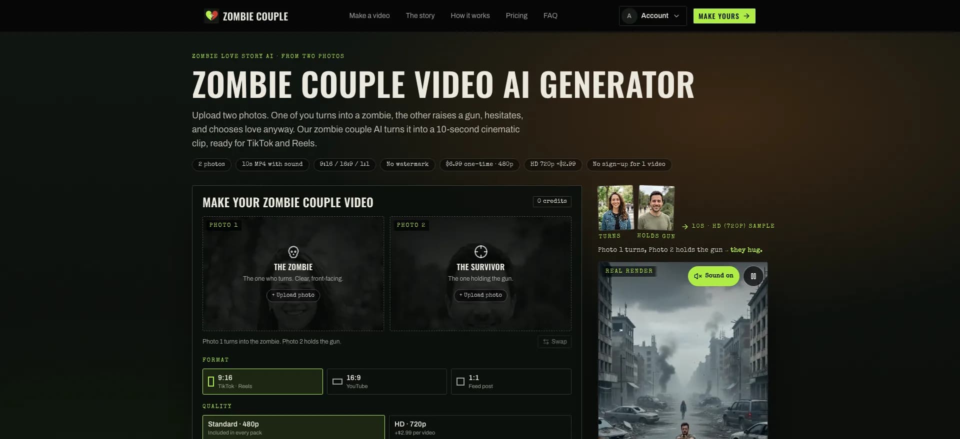 Zombie Couple Screenshot