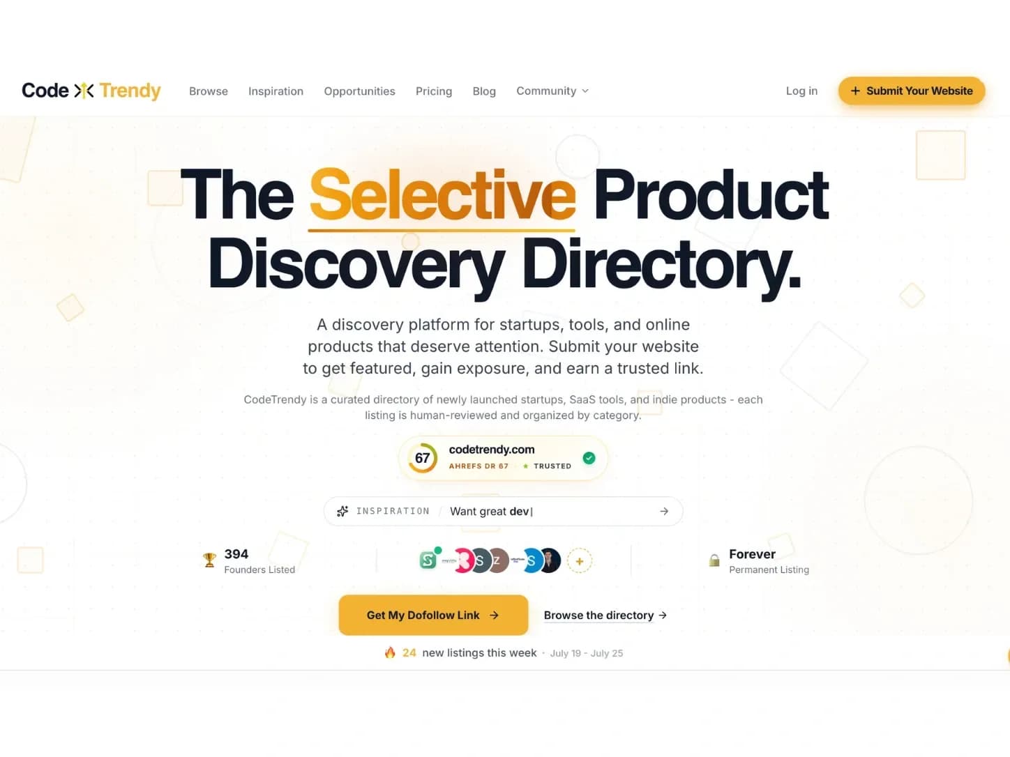 CodeTrendy Screenshot