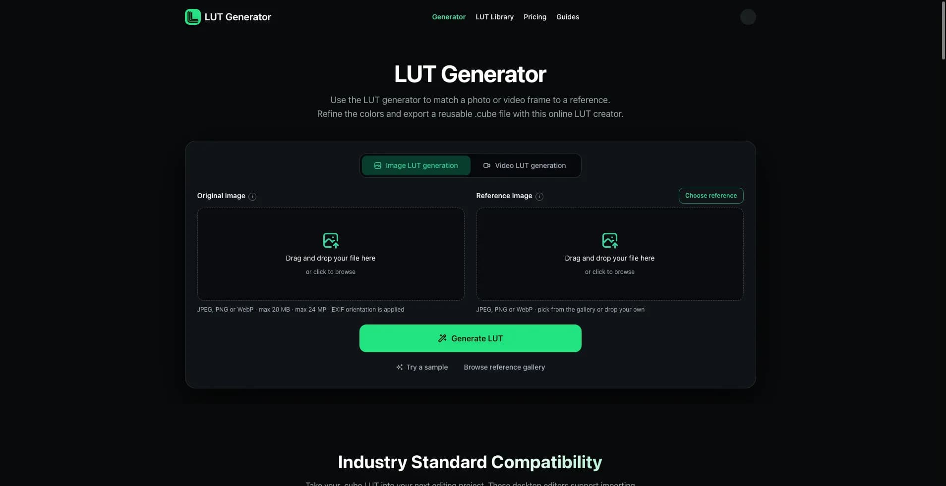 LUT Generator