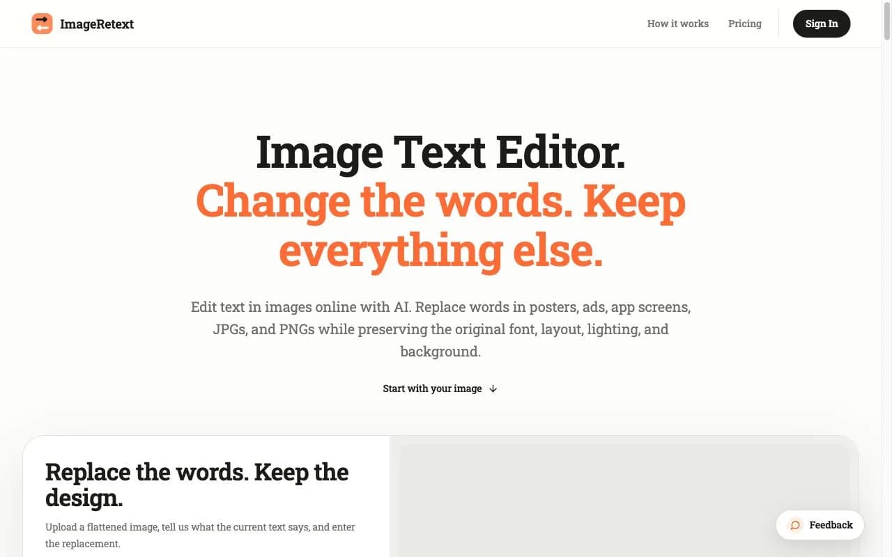 Image Text Editor