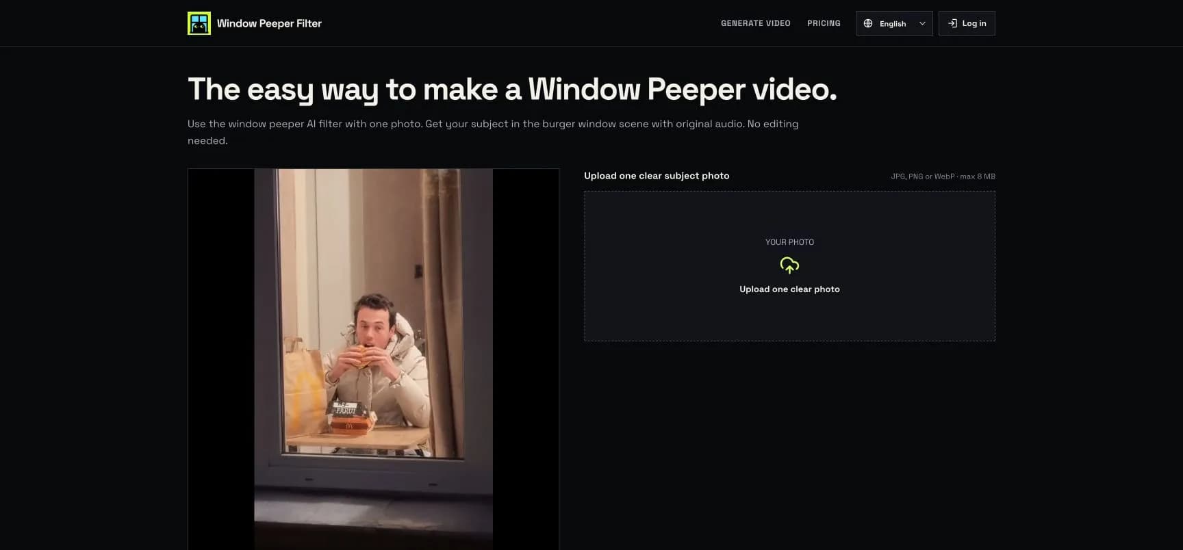 Window Peeper Filter