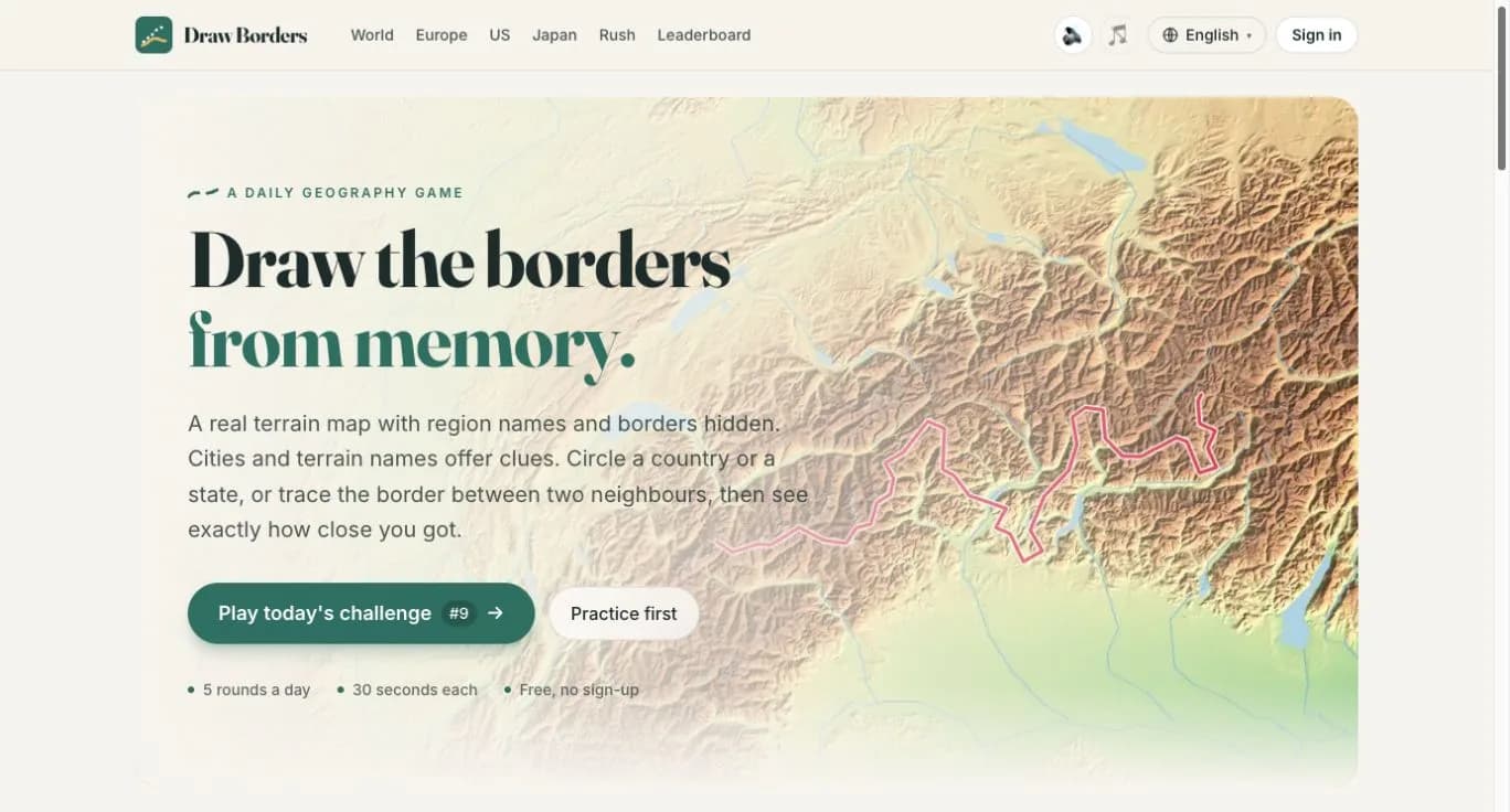 Draw Borders Screenshot