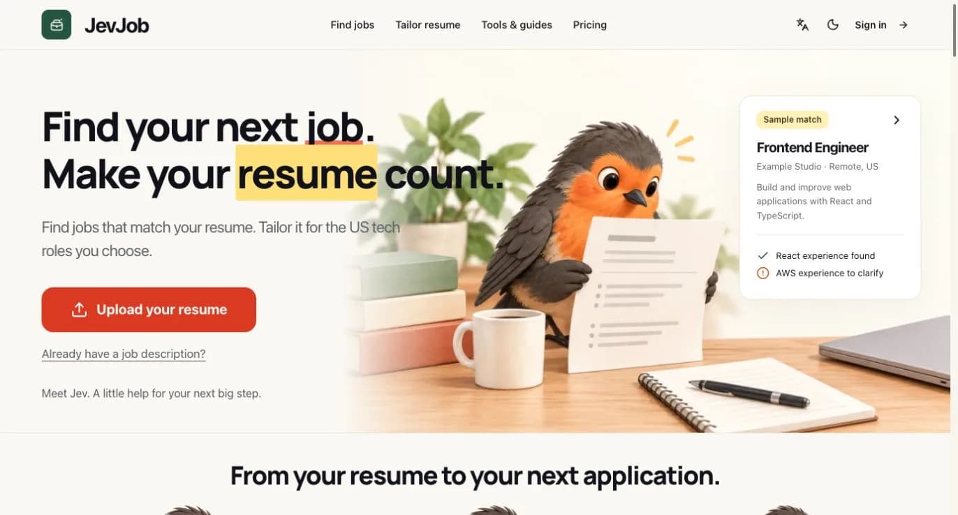 JevJob Screenshot