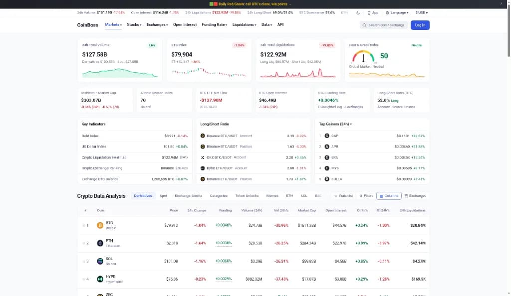 CoinBoss Screenshot