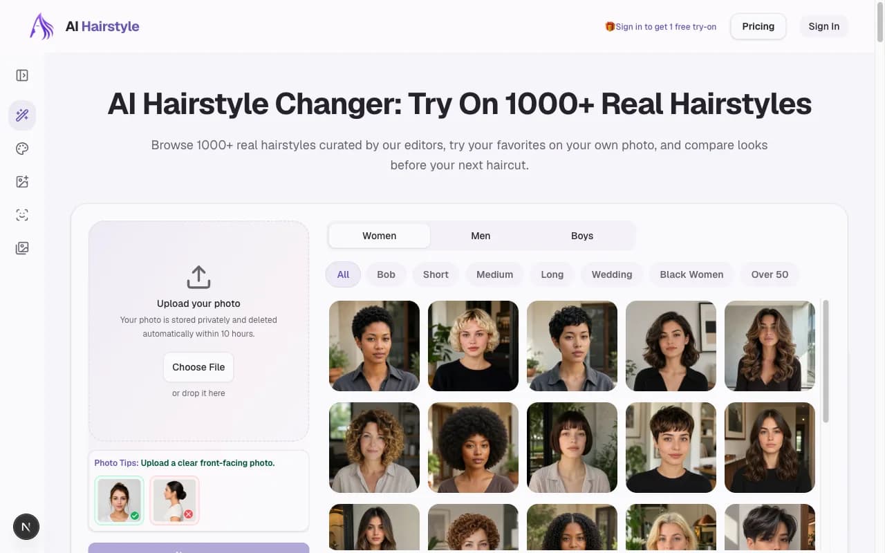 AI Hairstyle
