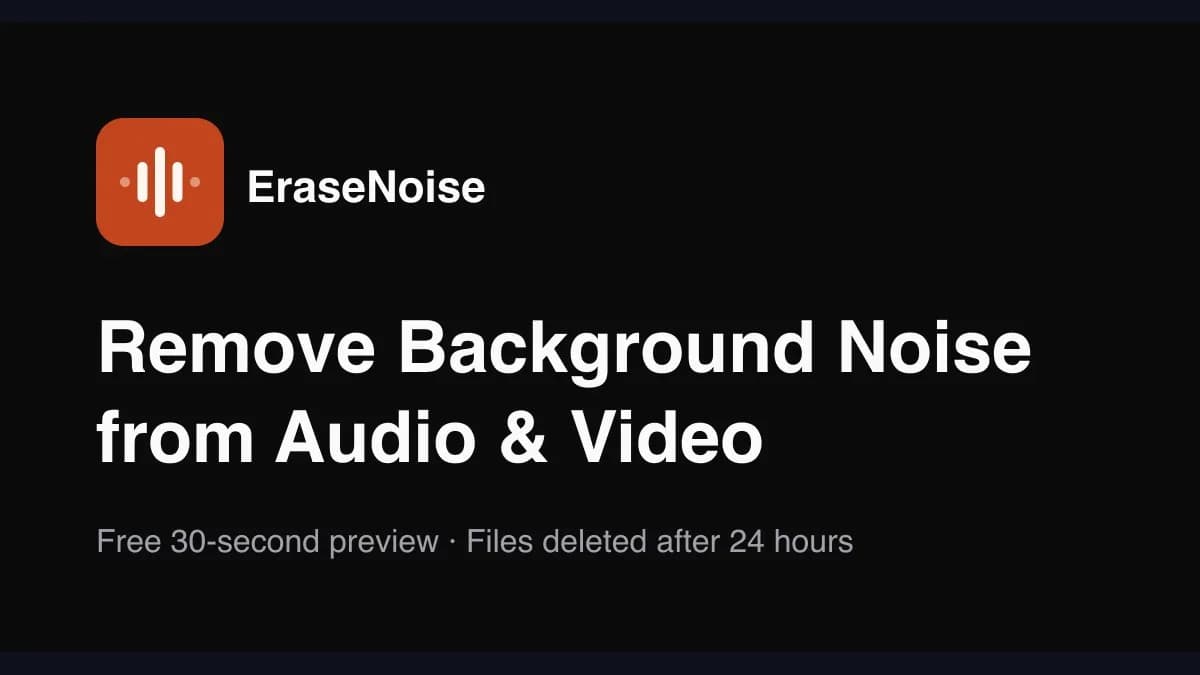 EraseNoise