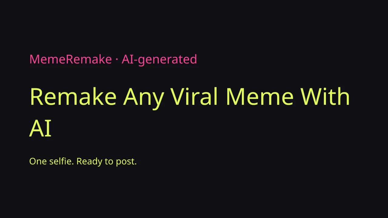 MemeRemake Screenshot