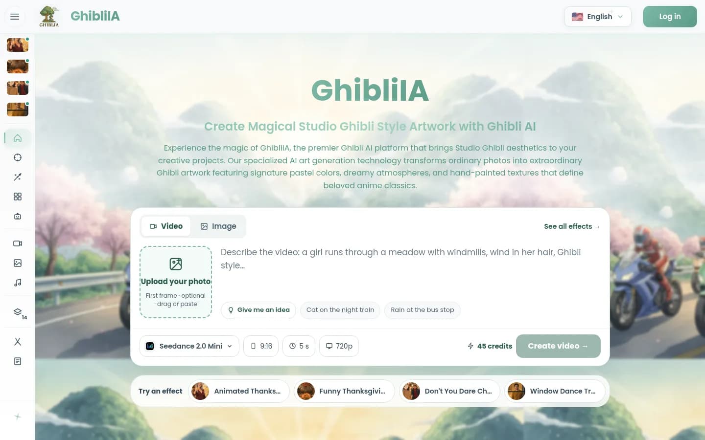 GhibliIA Screenshot