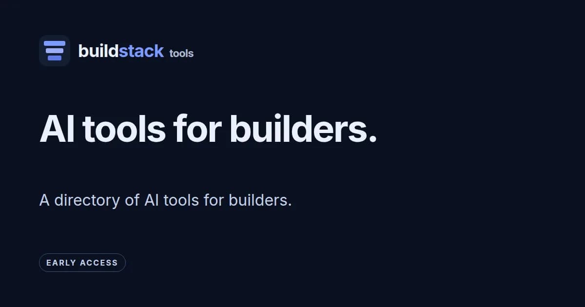 Build Stack Tools