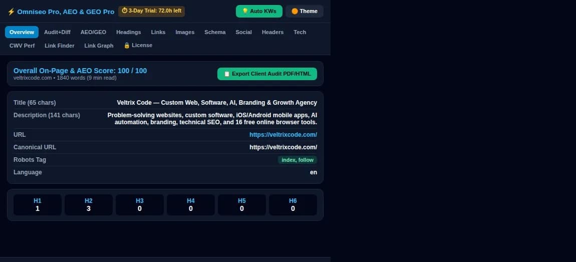 Omniseo Pro