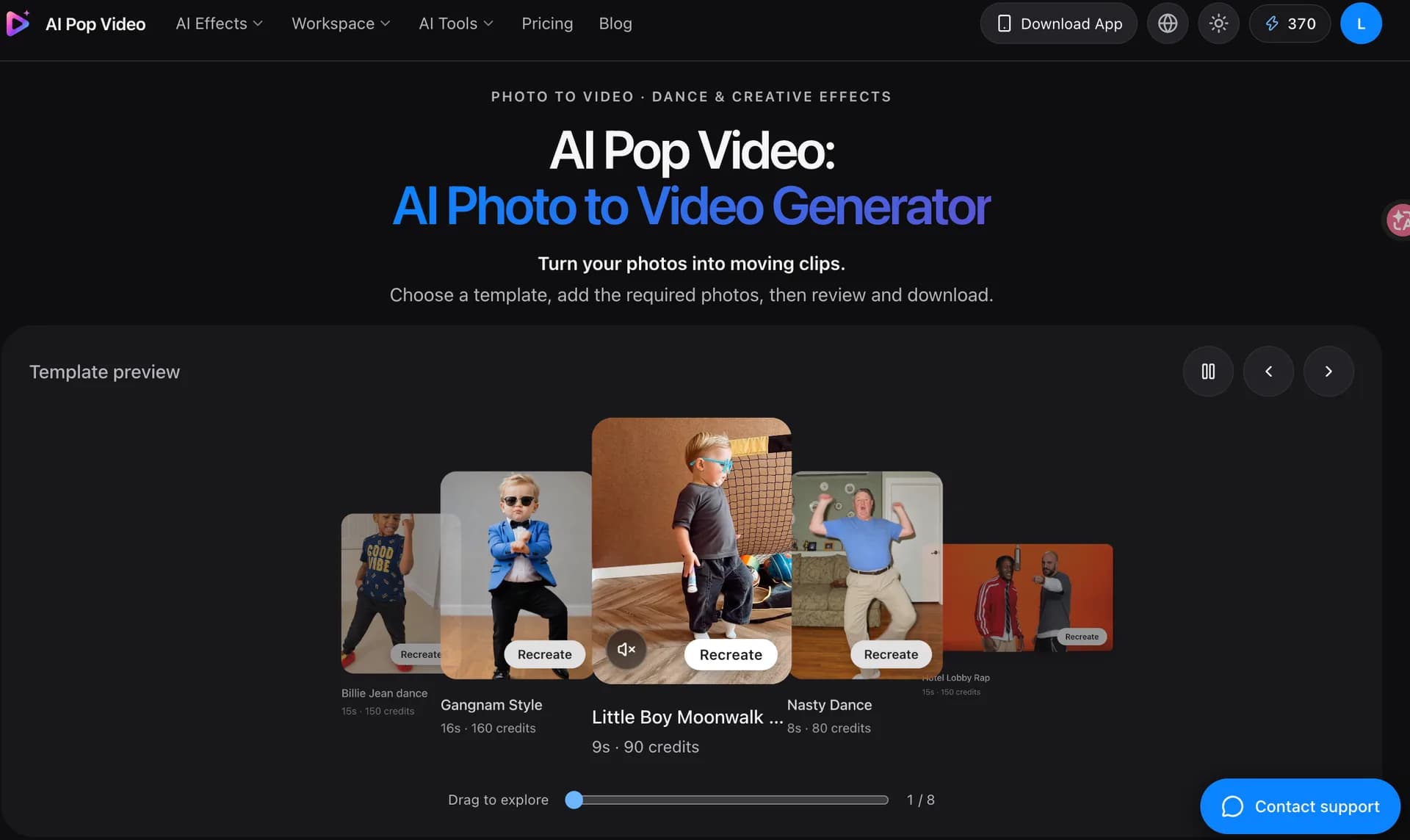 AI Pop Video Screenshot