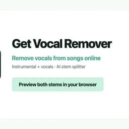 Get Vocal Remover