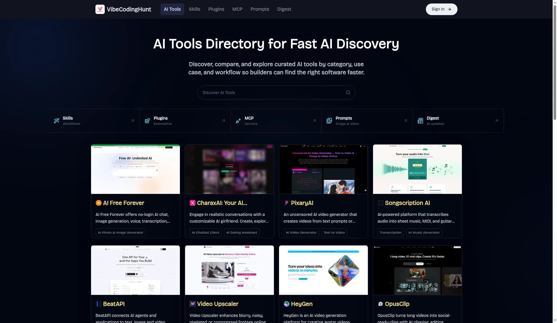 Vibe Coding Hunt Screenshot