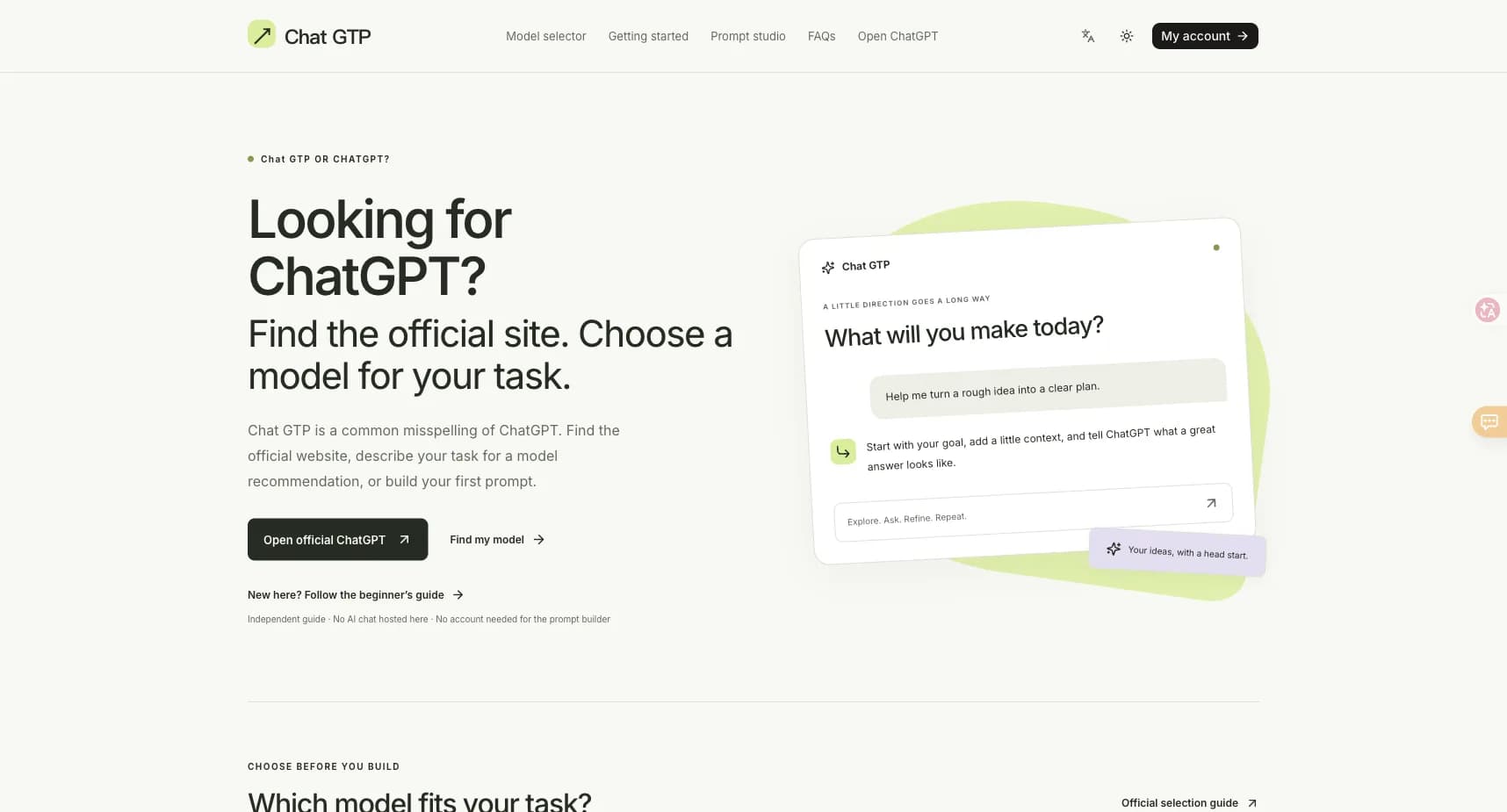 Chat GTP Screenshot