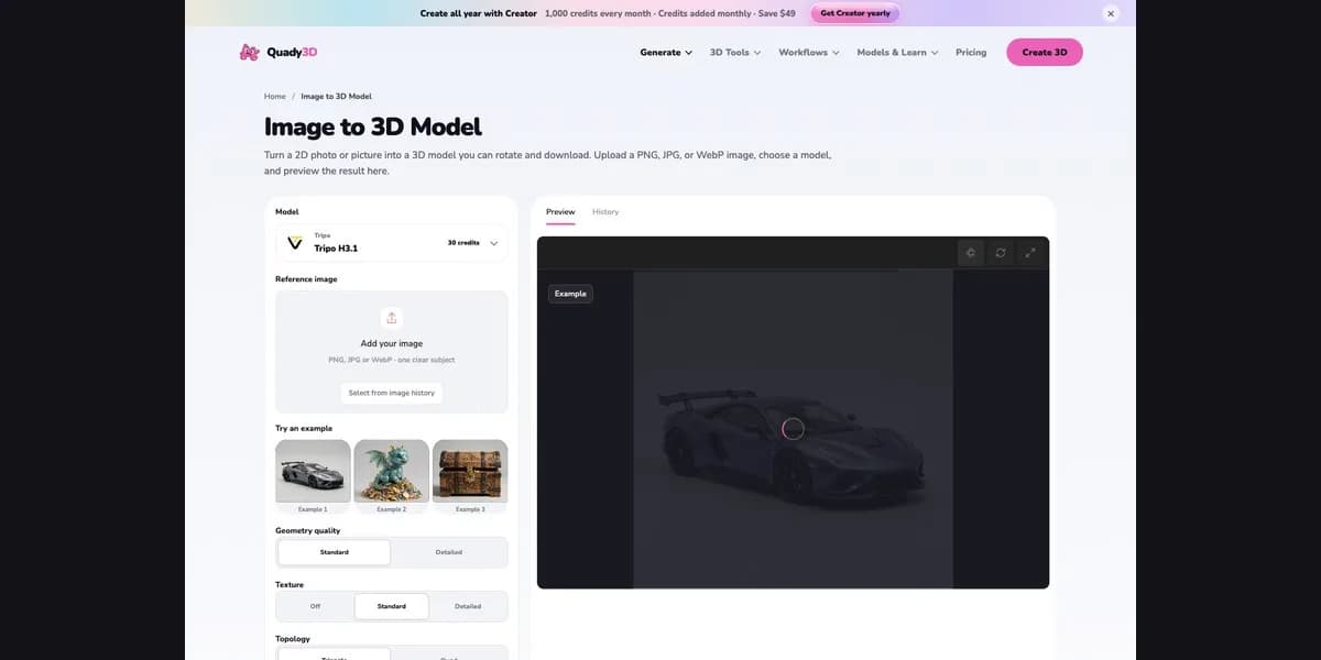 Quady3D AI