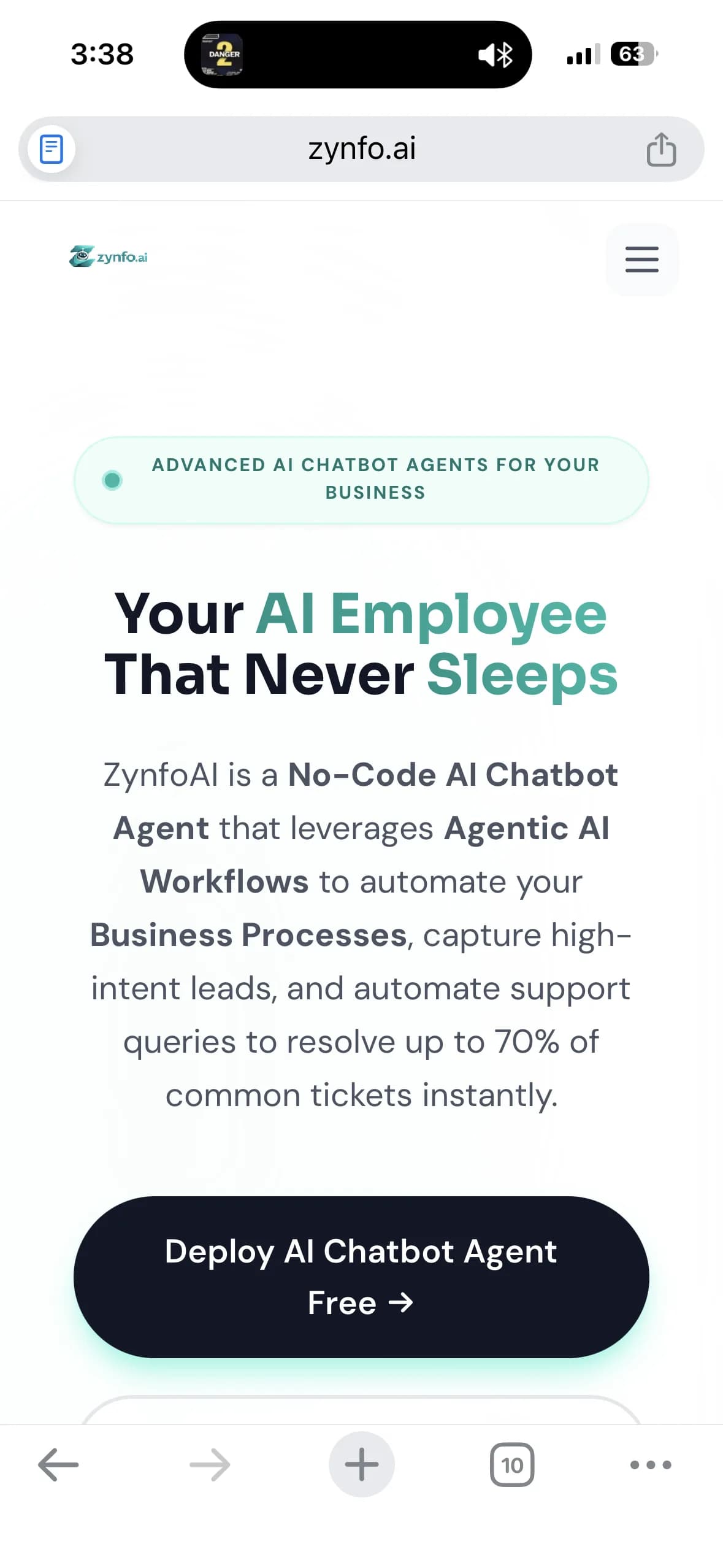 Zynfoai Screenshot