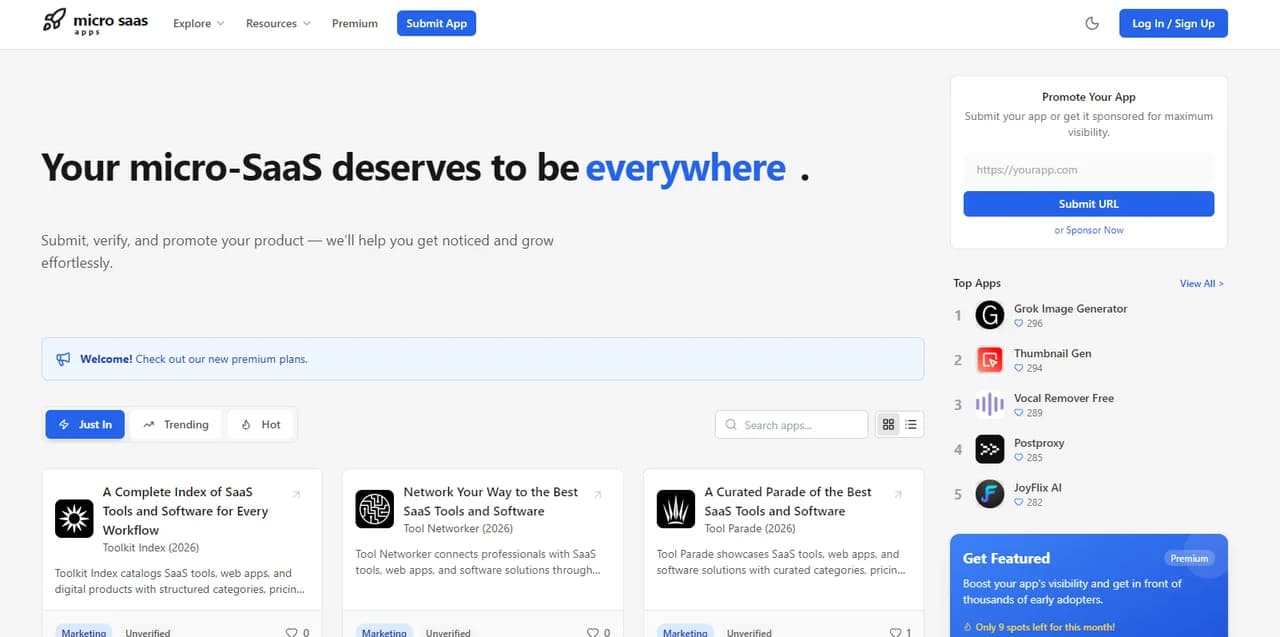 MicroSaaS Apps