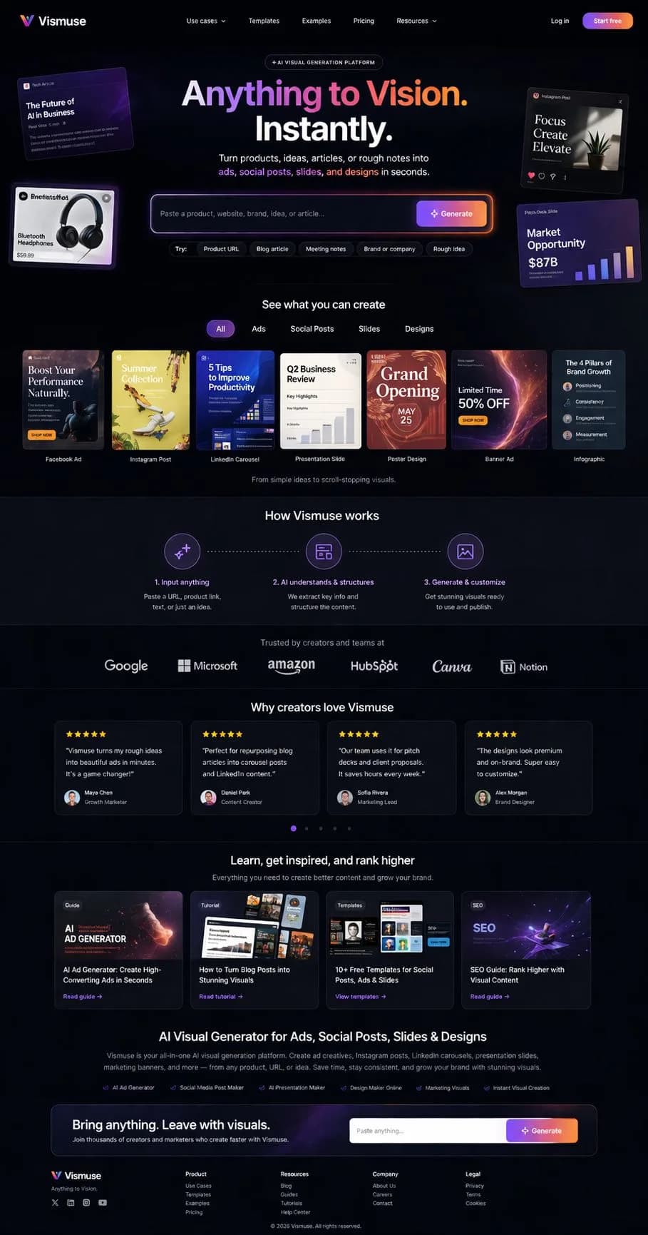 Vismuse Screenshot